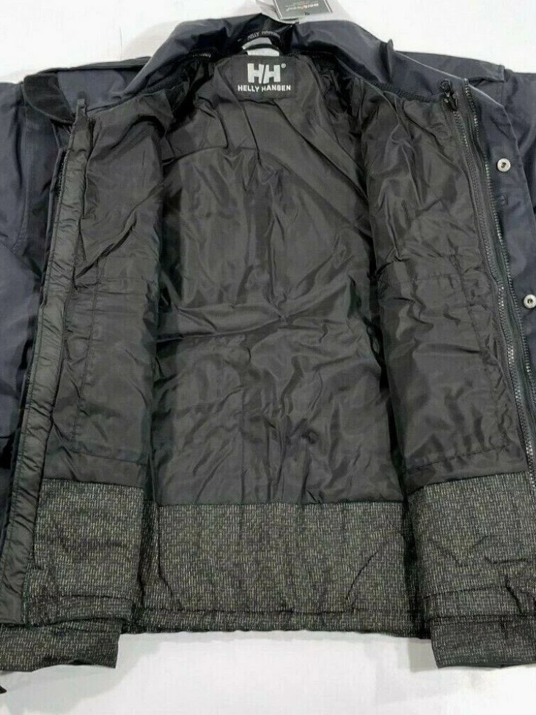 Helly Hansen Police Duty Work Wear Jacket W/ Liner Waterproof Small/Short Navy